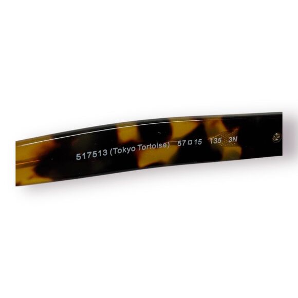 Coach HC8122‎ Oversized Tortoise Sunglasses Brown Gradient Lenses w/ Case 135mm main image 4